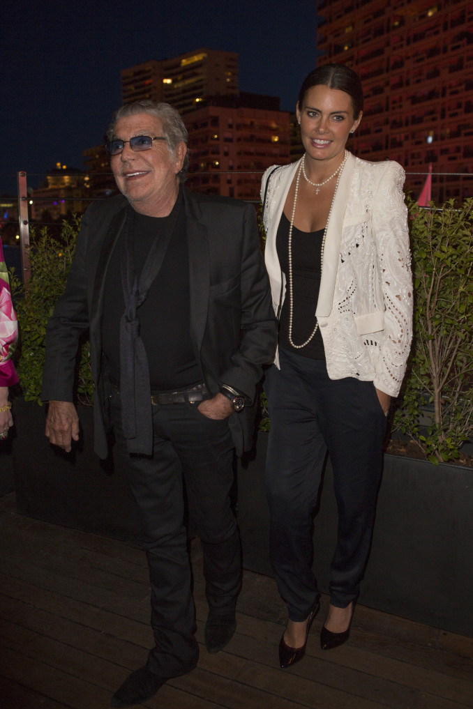 Roberto Cavalli ir Sandra Nilsson