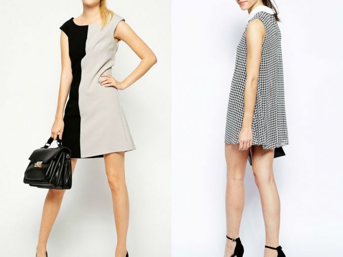 Suknelė „Closet“,  daugiau nei 35% nuolaida; Sukelė „AX Paris“, daugiau nei 30% nuolaida (asos.com, Ltd)