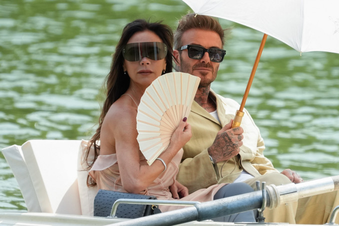 David Beckham ir Victoria Beckham