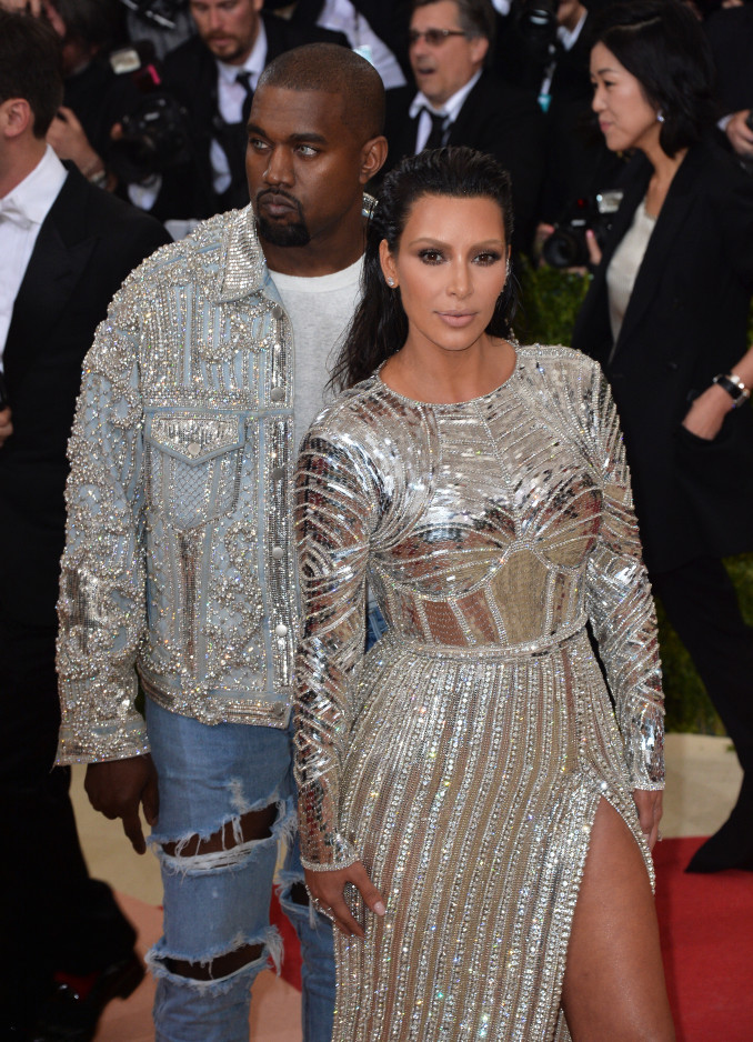 Kim Kardashian ir Kanye West