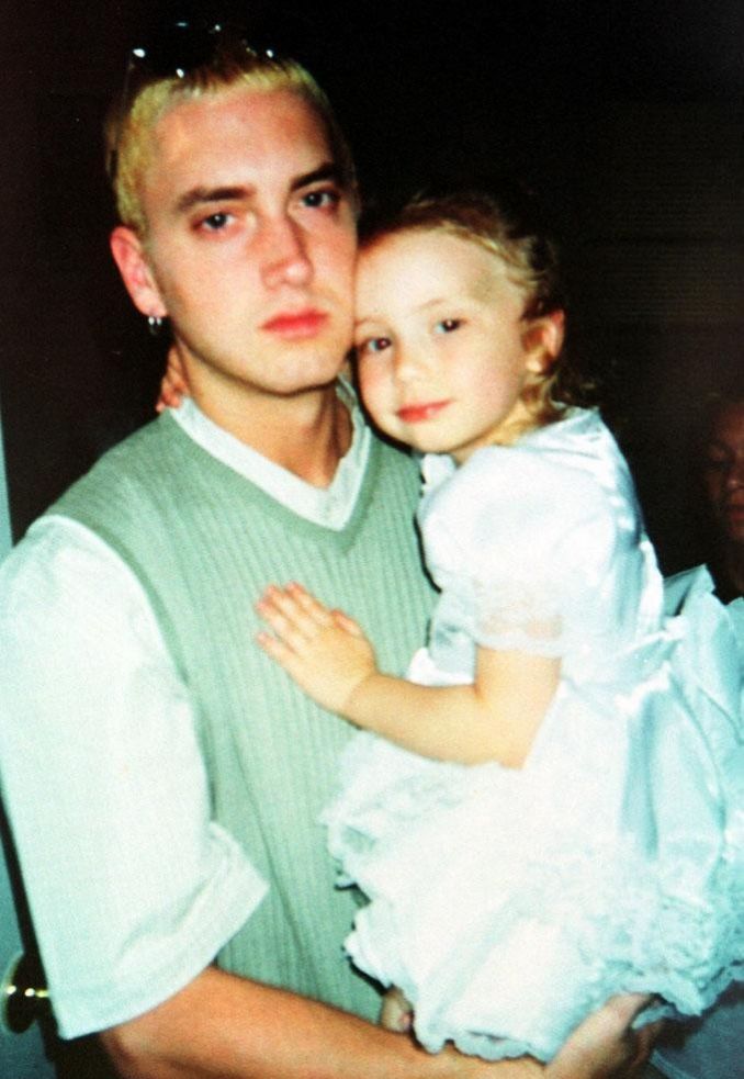 Eminemas ir dukrelė Hailie