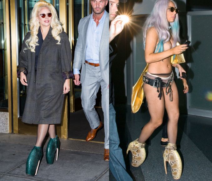 Lady Gaga apsiavusi Alexanderio McQueeno batelius